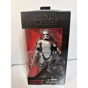 Hasbro Star Wars Episode VII Black Series 6 Inch Captain Phasma Action Figure